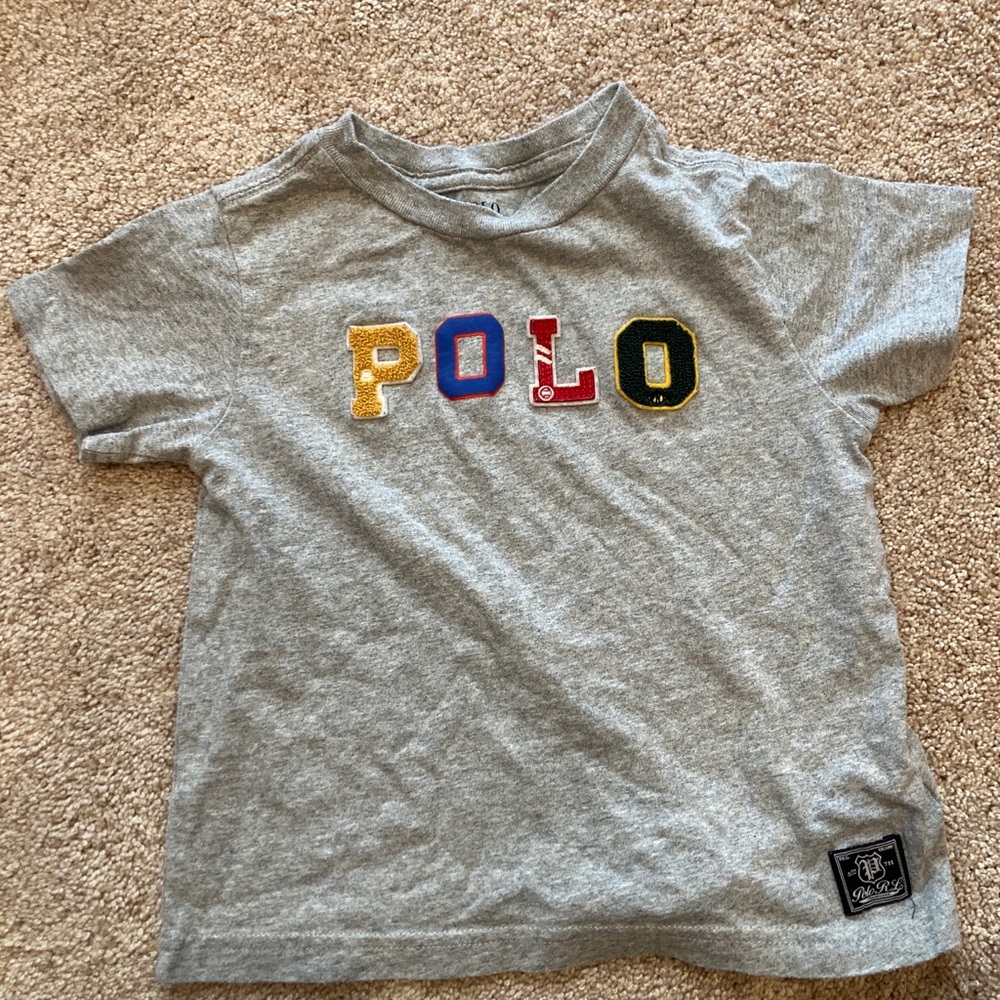 Toddler boys polo tee shirt size 2t
